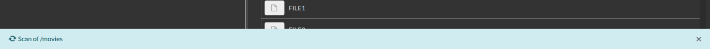 Task message in dark mode